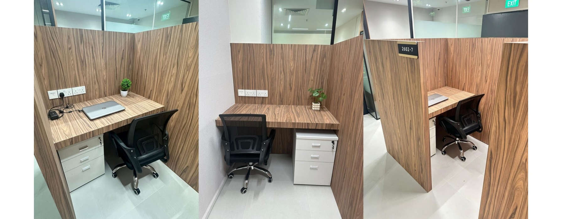 INDIVIDUAL OFFICE BOOTH